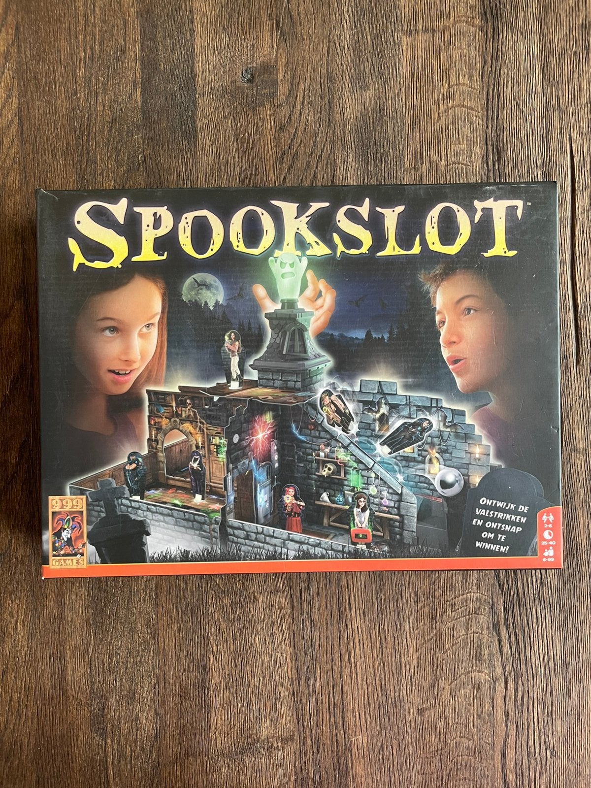 Spookslot, Vijf spelers of meer, Ophalen of Verzenden, Gebruikt, 999 Games