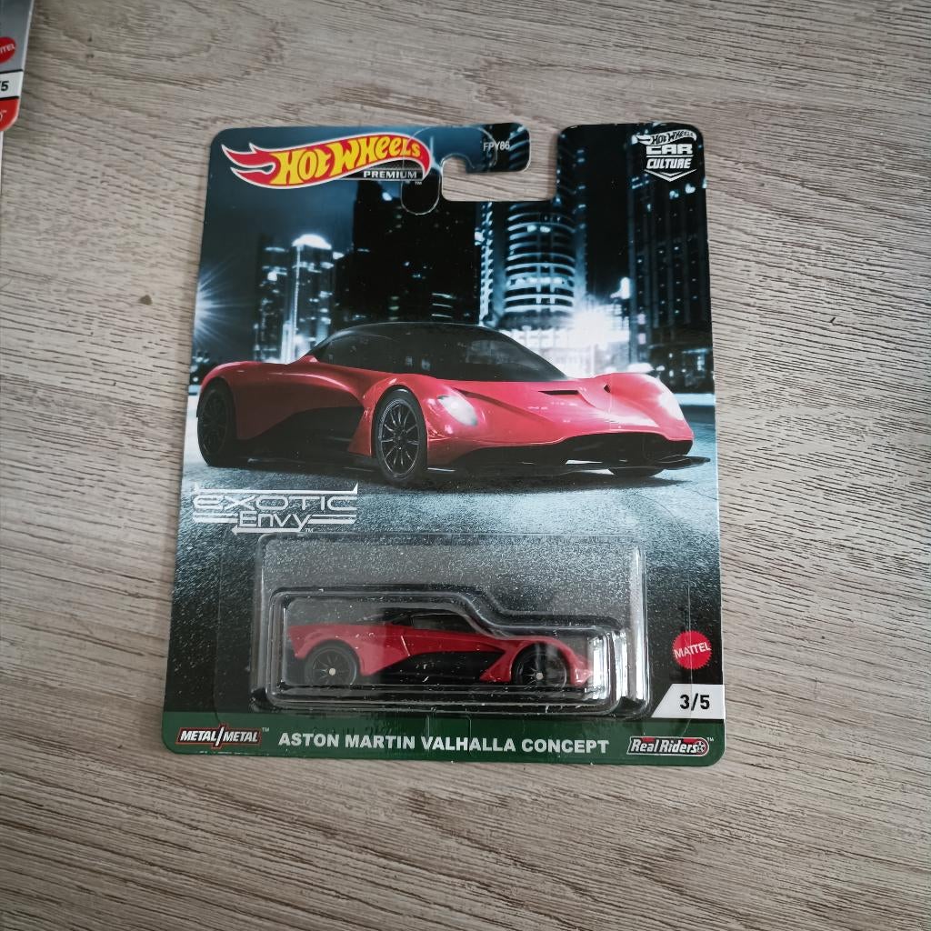 Hot wheels Aston Martin Valhalla concept exotic envy, Ophalen of Verzenden, Nieuw, Auto