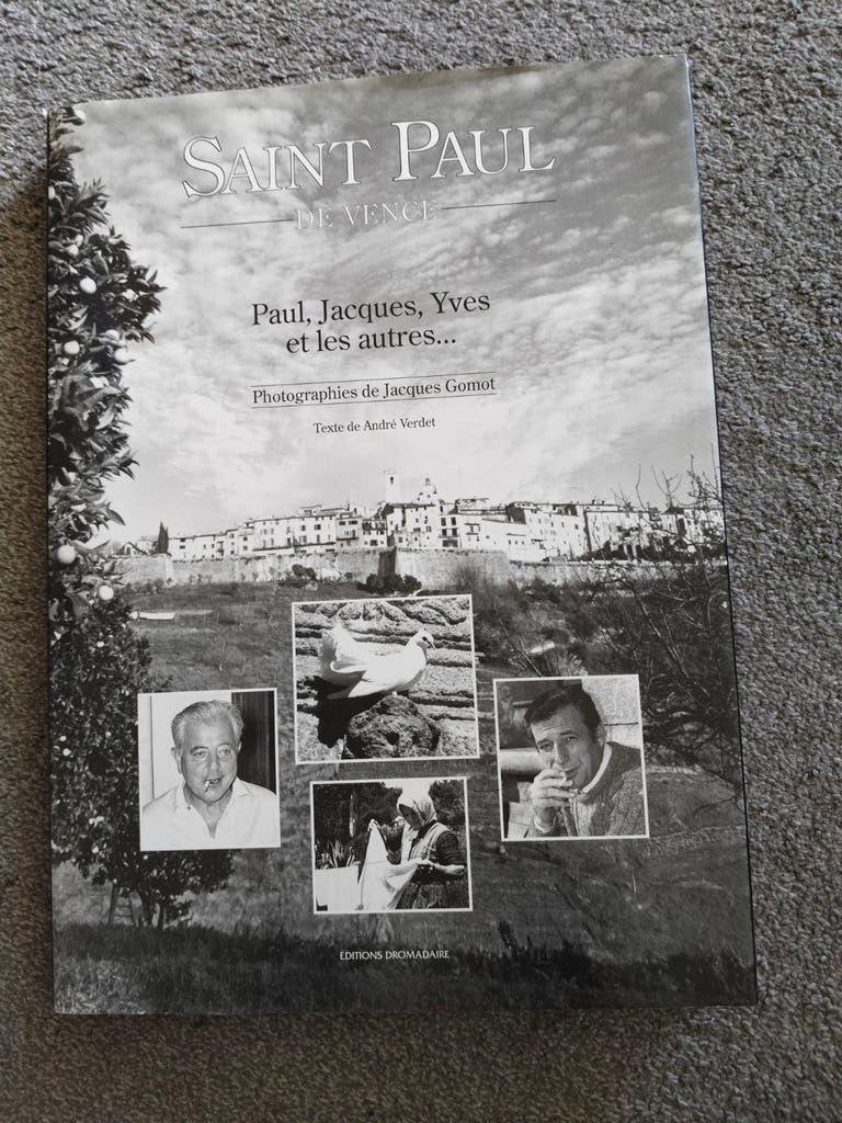 Saint Paul de Vence: Paul, Jacques, Yves en anderen, Ophalen of Verzenden, Zo goed als nieuw, Fotografie algemeen, Jacques Gomot