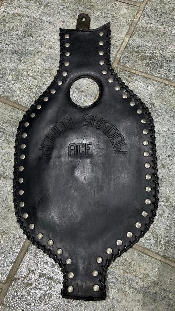 Lederen tankmat/ tankbeschermer Honda Shadow Ace, Motoren, Onderdelen | Honda, Ophalen of Verzenden