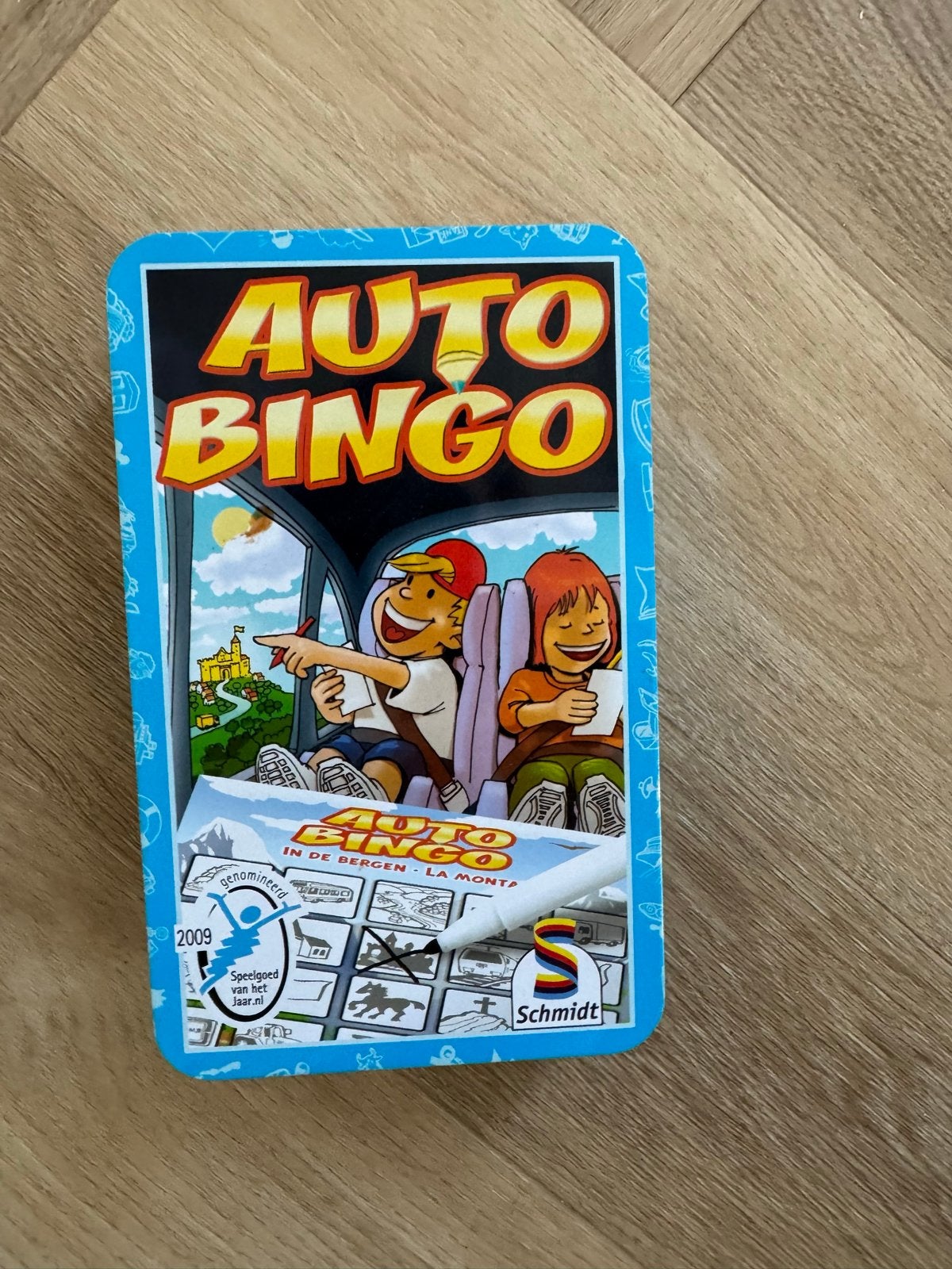 Nieuw Auto Bingo Reisspel - Ideaal voor onderweg!, Drie of vier spelers, Ophalen of Verzenden, Nieuw, Reisspel