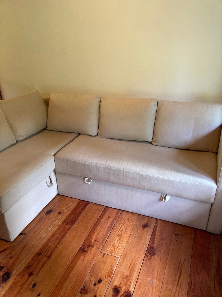 Bedbank, Huis en Inrichting, Slaapkamer | Slaapbanken, Ophalen, Gebruikt, 210 cm, Tweepersoons