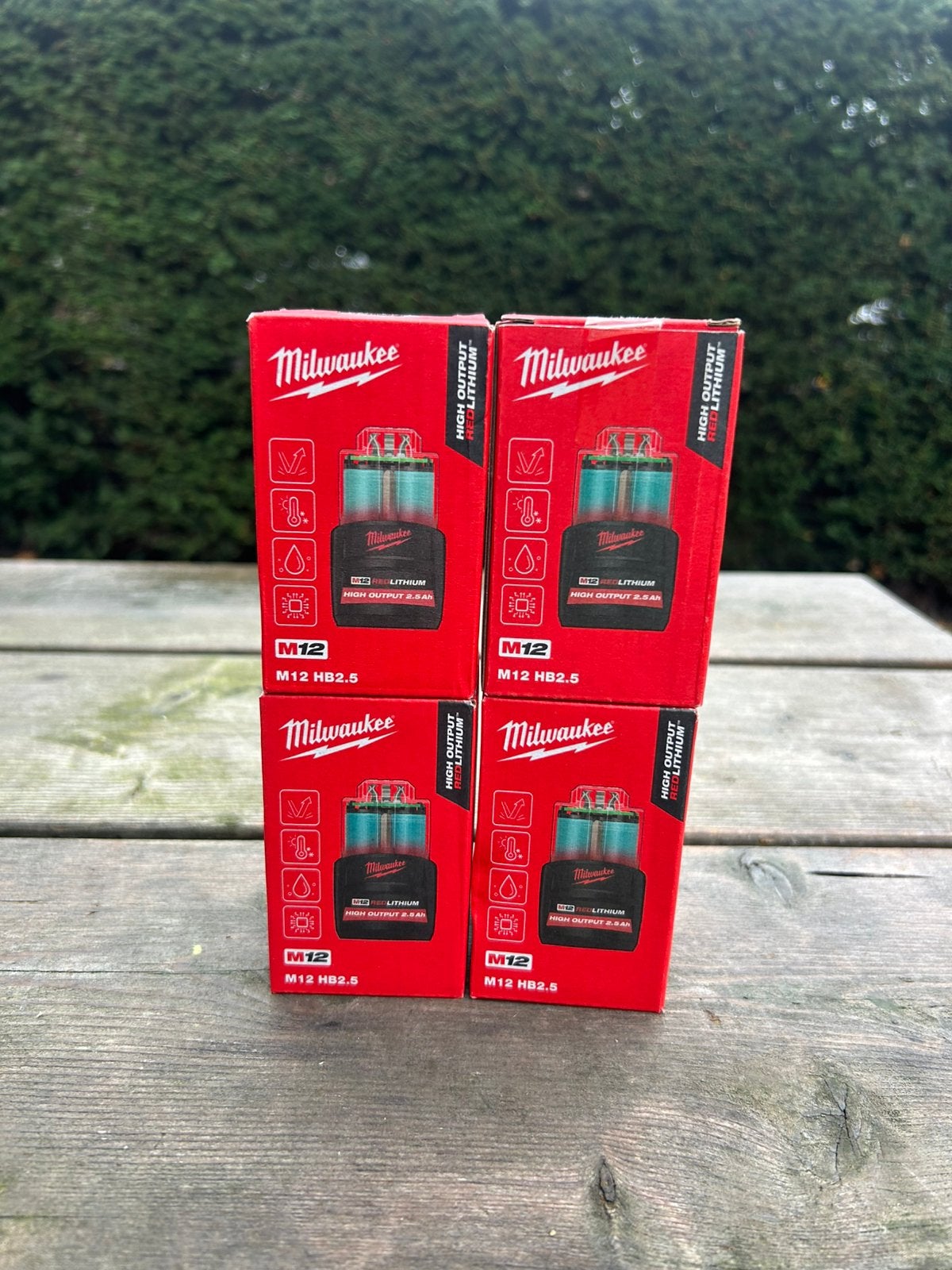 Milwaukee M12 HB2,5 accu, Ophalen of Verzenden, Zo goed als nieuw