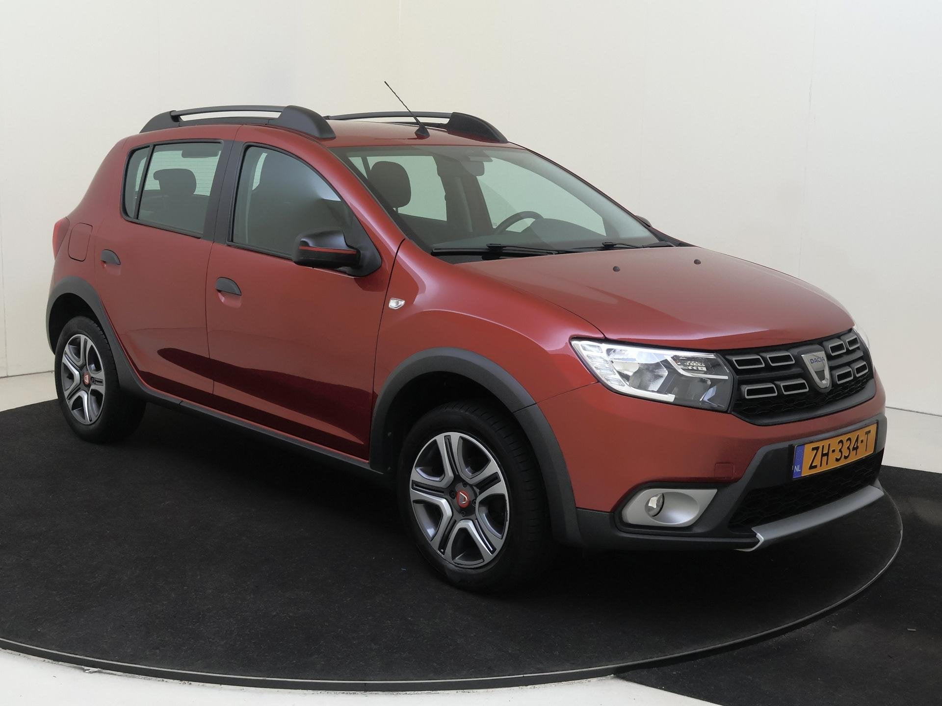 Dacia Sandero 0.9 TCe Tech Road | airco automatisch | Apple, Auto's, Dacia, 898 cc, Stof, Euro 6, Start-stop-systeem