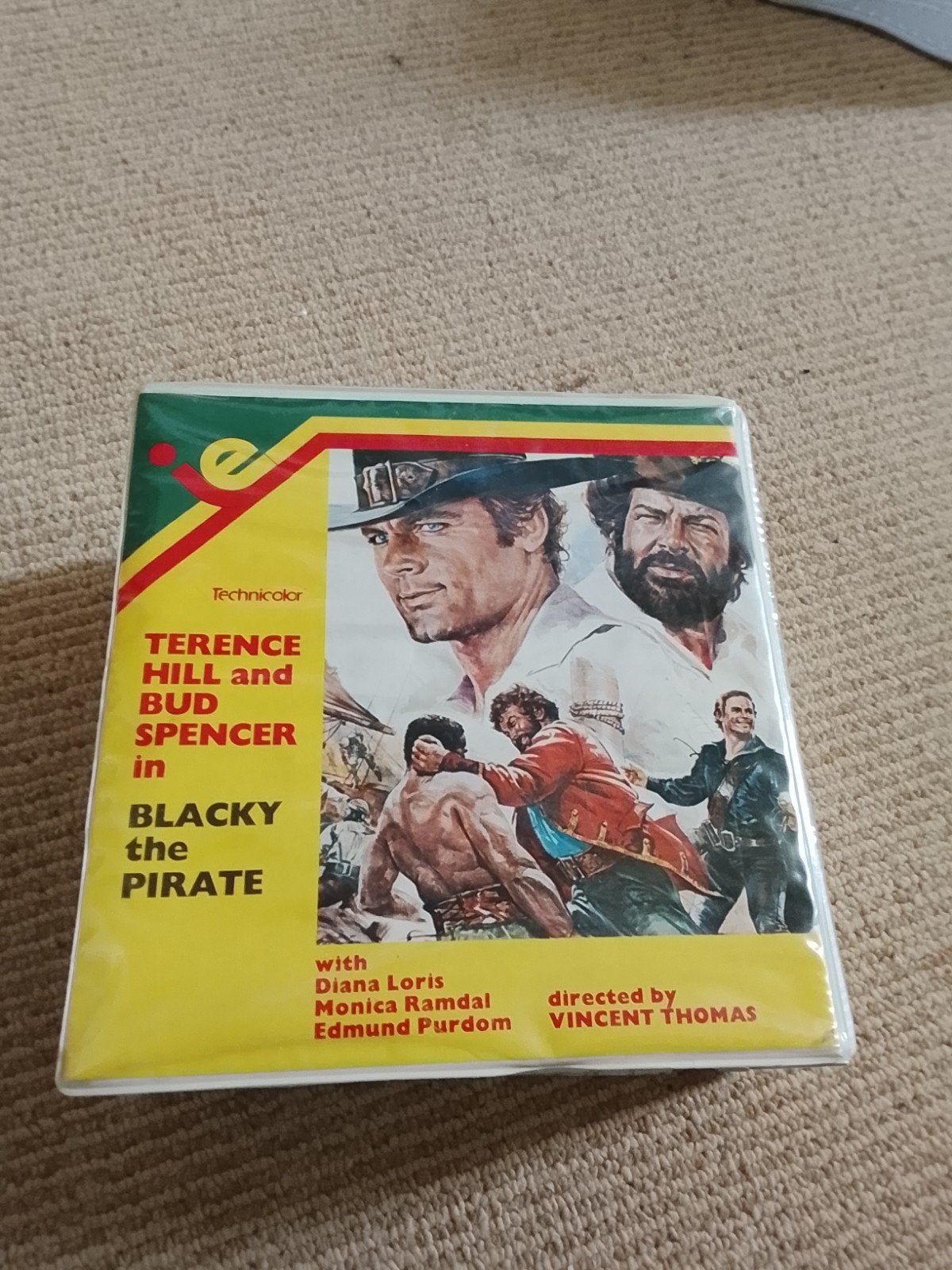 blacky the Pirate, Ophalen, 8mm film