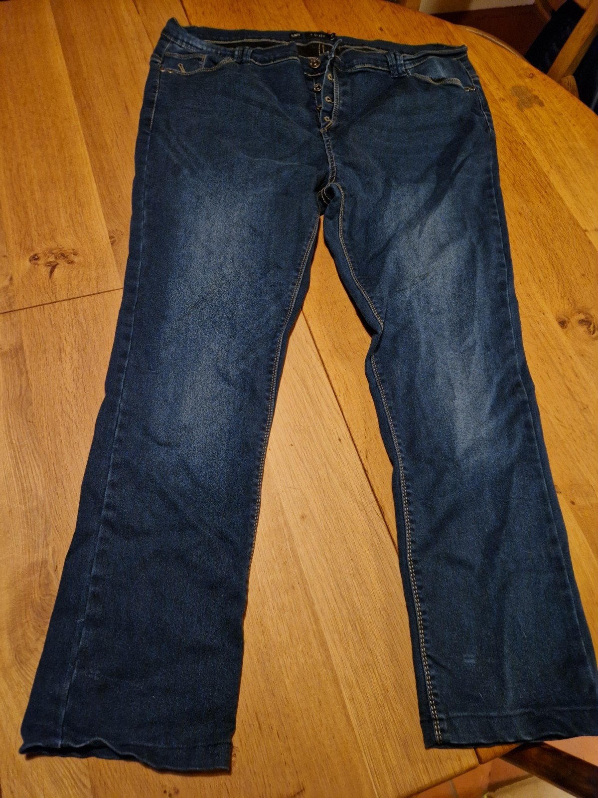 MOOIE SPIJKERBROEK MAAT 50, Kleding | Dames, Blauw, Pescara, Ophalen of Verzenden, Zo goed als nieuw