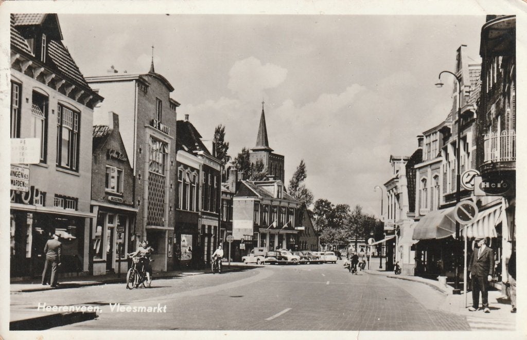 Heerenveen  3, Ophalen of Verzenden, 1940 tot 1960, Gelopen, Friesland