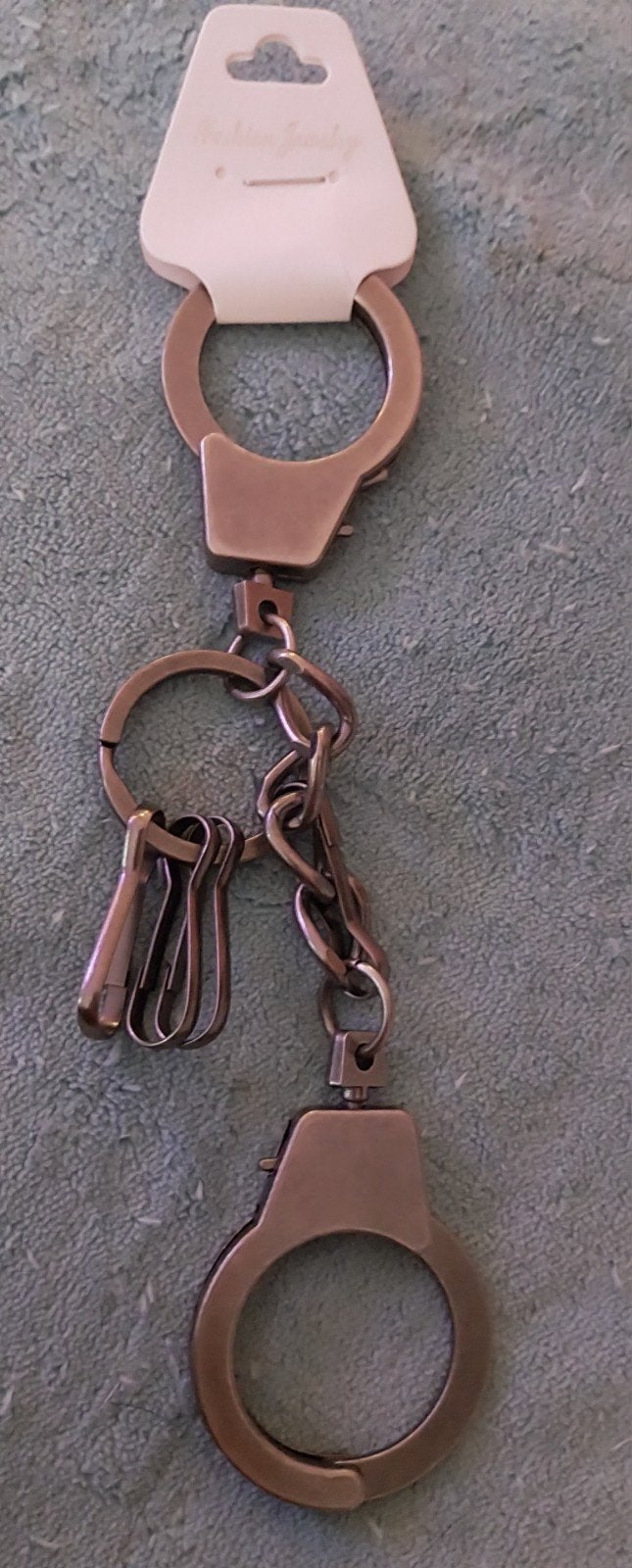Sleutelhanger handboeien - RVS - Nieuw, Verzamelen, Ophalen of Verzenden, Nieuw