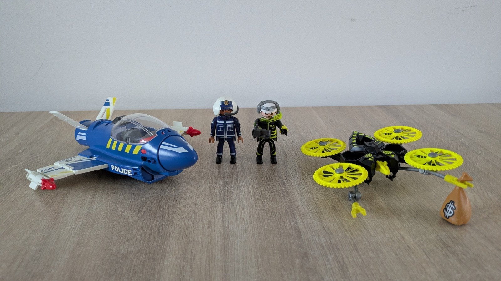 Playmobil Politie Vliegtuig 70780 City Action, Kinderen en Baby's, Speelgoed | Playmobil, Gebruikt, Complete set, Voertuig, Ophalen of Verzenden