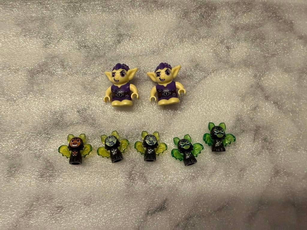 2 goblins en 4 vleermuizen Lego Elves, Ophalen of Verzenden, Zo goed als nieuw