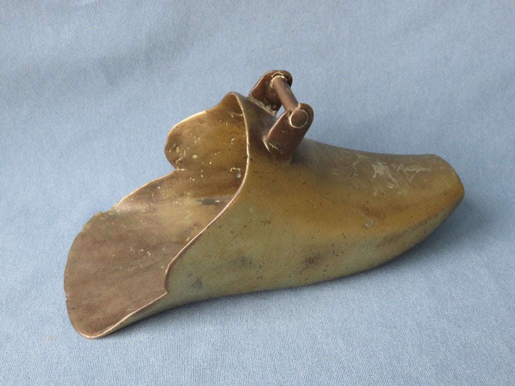 Paarden stijgbeugel/schoen in brons - zuid Amerika .19e eeuw, Antiek en Kunst, Ophalen of Verzenden, Brons