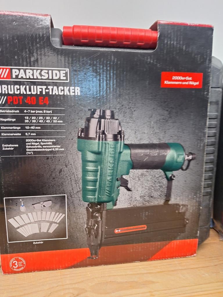 Parkside DrukLucht-Tacker PDT 40 E4, Ophalen, Jtgghh, B jhh, Hyhy