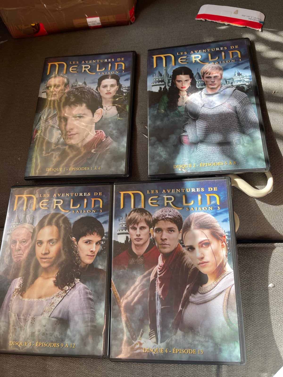 Merlin Seizoen 3 DVD Boxset - Complete Serie, Cd's en Dvd's, Bonusmateriaal, Nederlands, Science Fiction en Fantasy, Ophalen of Verzenden