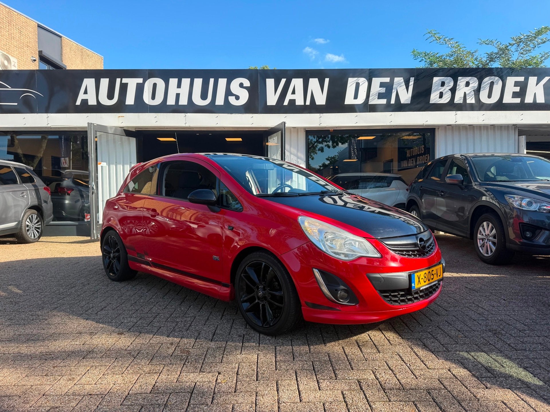 Opel Corsa 1.4-16V Opc-Line|Color Edition|Airco|Navi|Lmv|Ele, Voorwielaandrijving, Euro 5, Stof, Gebruikt
