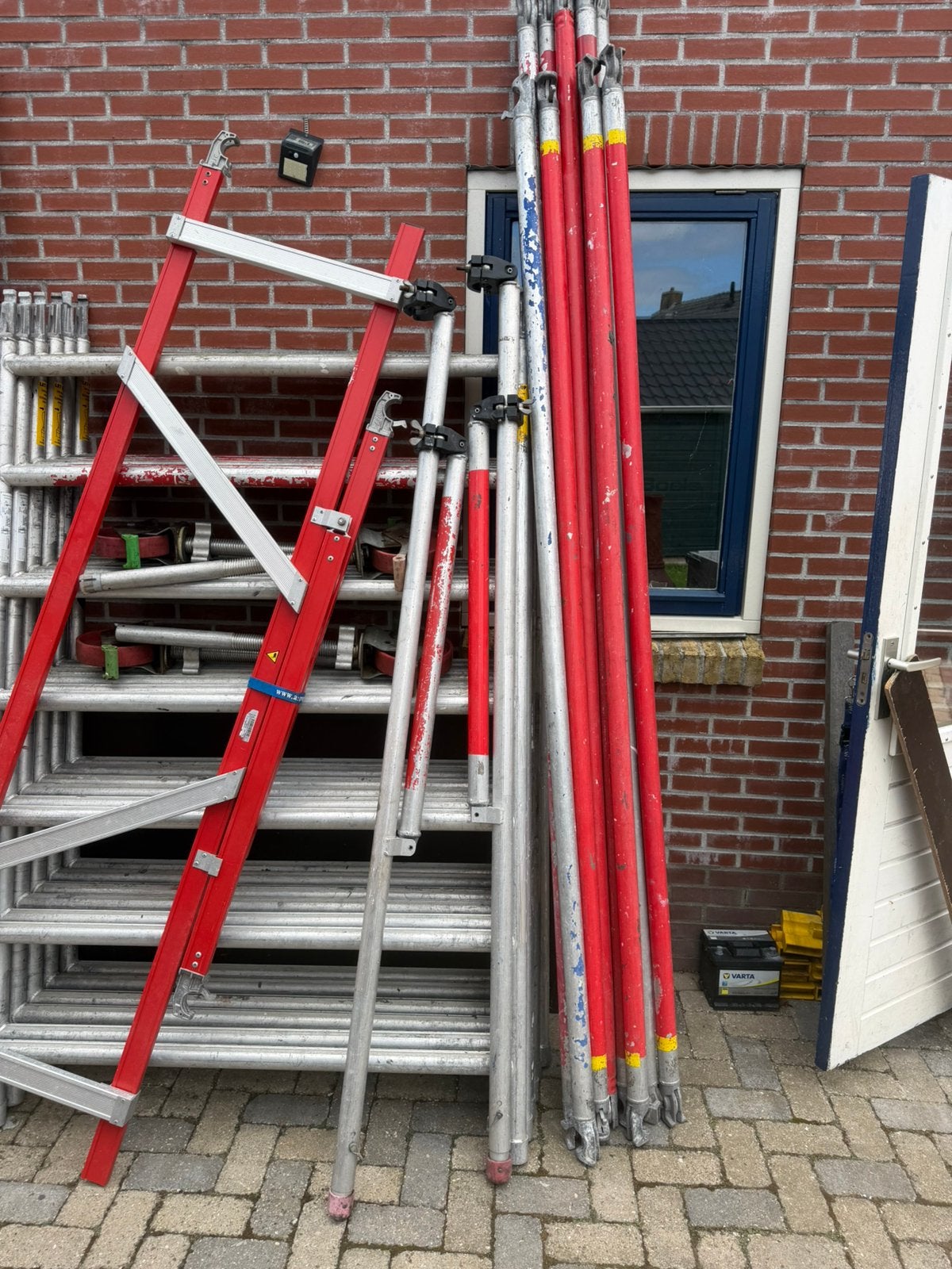 ASC ALUMINIUM ROLSTEIGER, Ophalen, Gebruikt, Rolsteiger of Kamersteiger, 5 meter of hoger