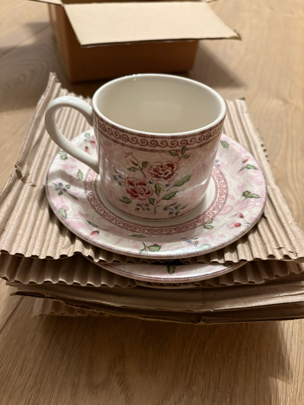 6 delig thee/koffie set, Antiek en Kunst, Ophalen of Verzenden