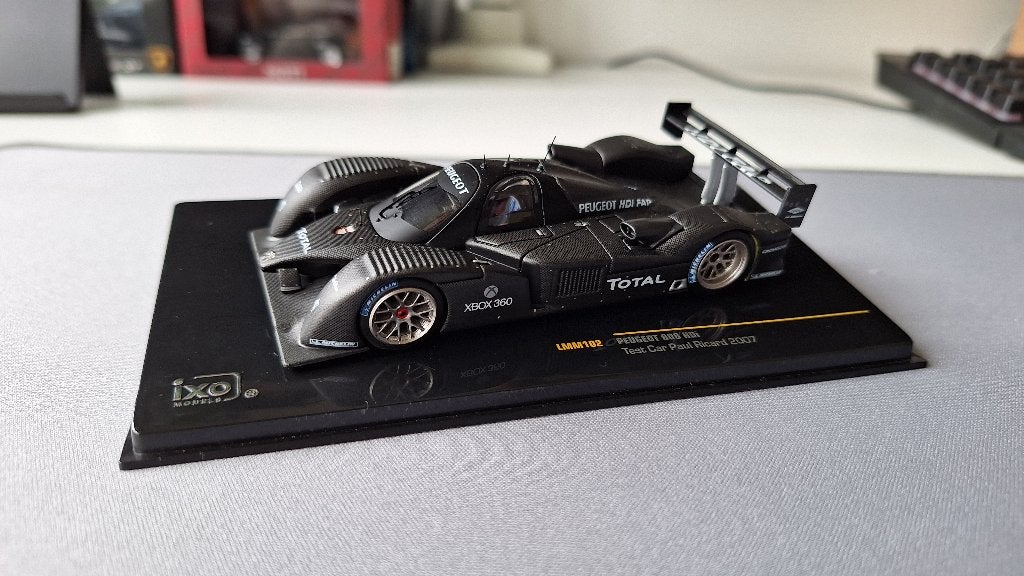 1:43 Peugeot 908 van Ixo, Ophalen of Verzenden, Zo goed als nieuw, Auto, Overige merken