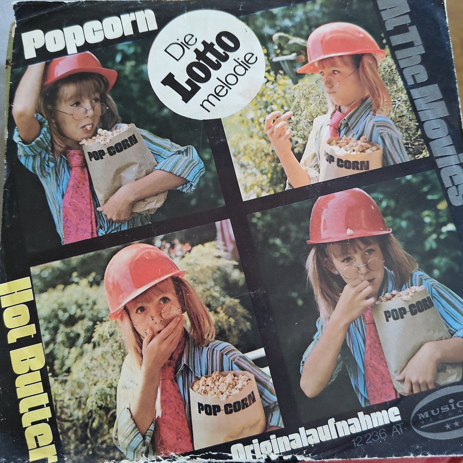 Hot Butter - Popcorn (Die Lotto Melodie) Vinyl Single, Cd's en Dvd's, Vinyl Singles, Ophalen of Verzenden, Gebruikt, 7 inch, EP