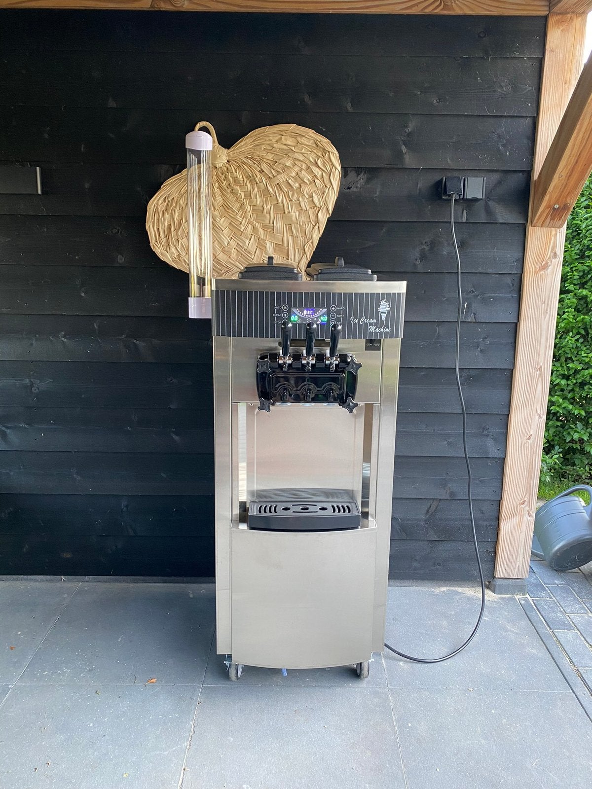 Softijsmachine Ice Cream Maker 3 Smaken Ijs Machine, Witgoed en Apparatuur, Ophalen, Koelelement, ., Nieuw