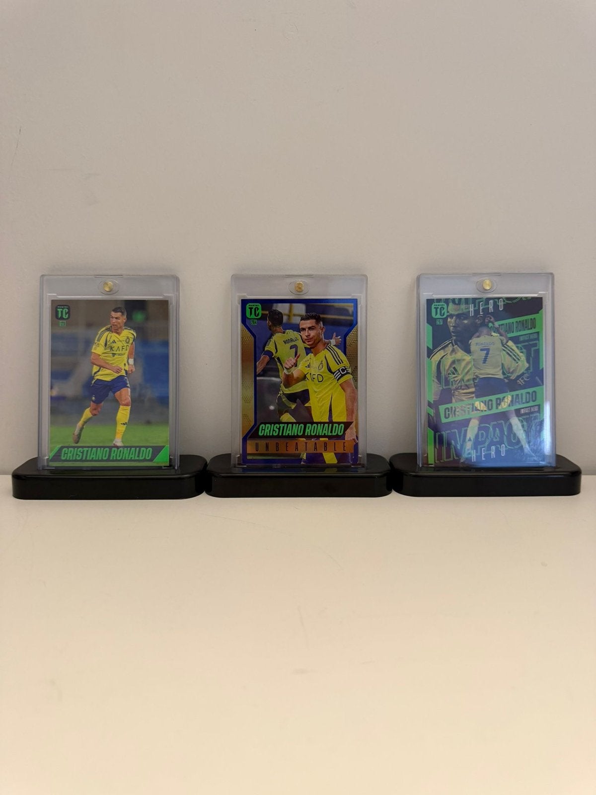 Cristiano Ronaldo Panini Top Class Voetbal Kaarten, Ophalen of Verzenden, Zo goed als nieuw, Buitenlandse clubs, Spelerskaart