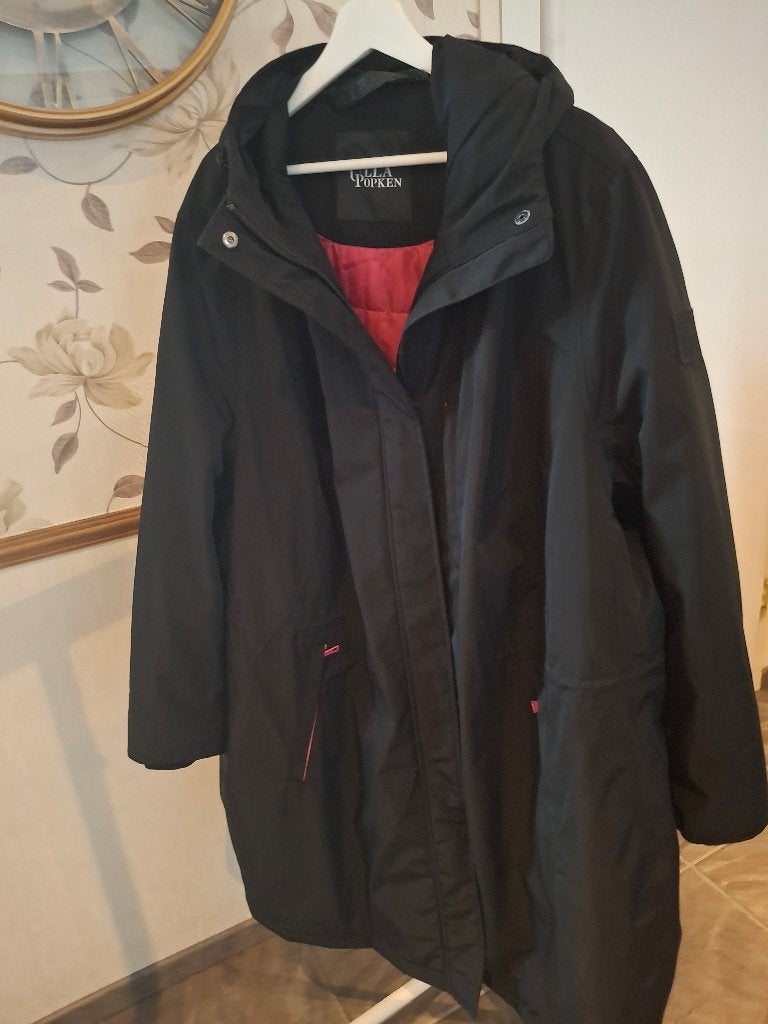 winterjas ulla popken, Ophalen, Zwart, Maat 46/48 (XL) of groter, Ulla Popken