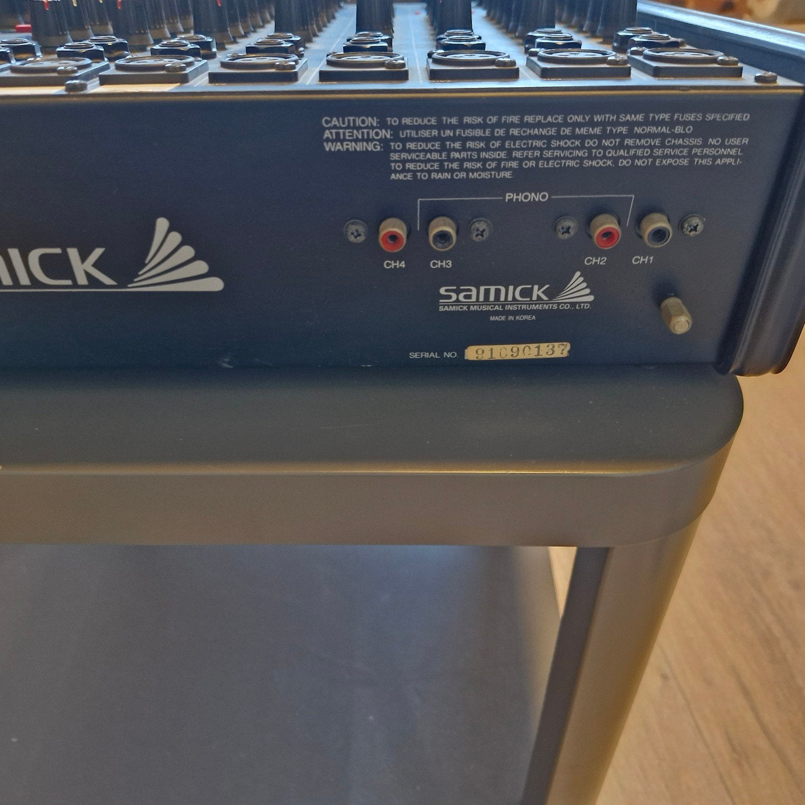 Samick Mengpaneel SM-850P - 8-kanaals mixer, Ophalen