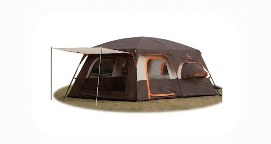 Luxe Familie/Kampeertent (2 Kamers) Nieuw, Ophalen of Verzenden, Nieuw