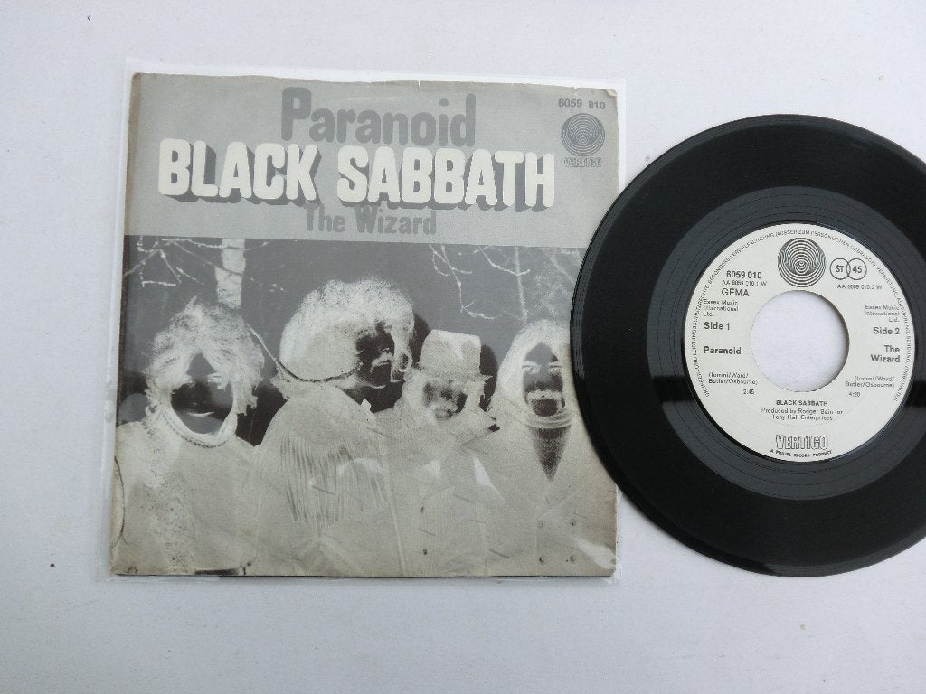 Black Sabbath Paranoid, 7 inch, Single, Ophalen of Verzenden, Zo goed als nieuw
