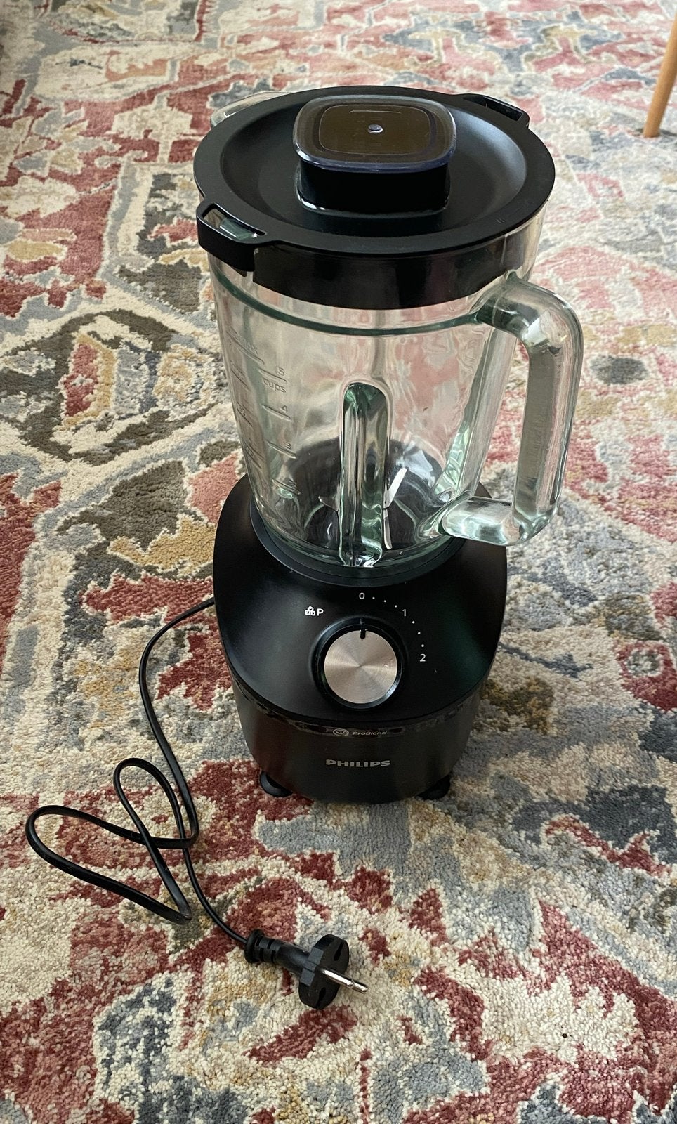 Philips HR2291/41 ProBlend Blender - 600W - Zwart, Ophalen, Gebruikt, Blender