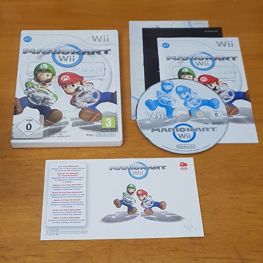 Wii | Mario Kart, Gebruikt, Racen en Vliegen, Ophalen of Verzenden, 3 spelers of meer