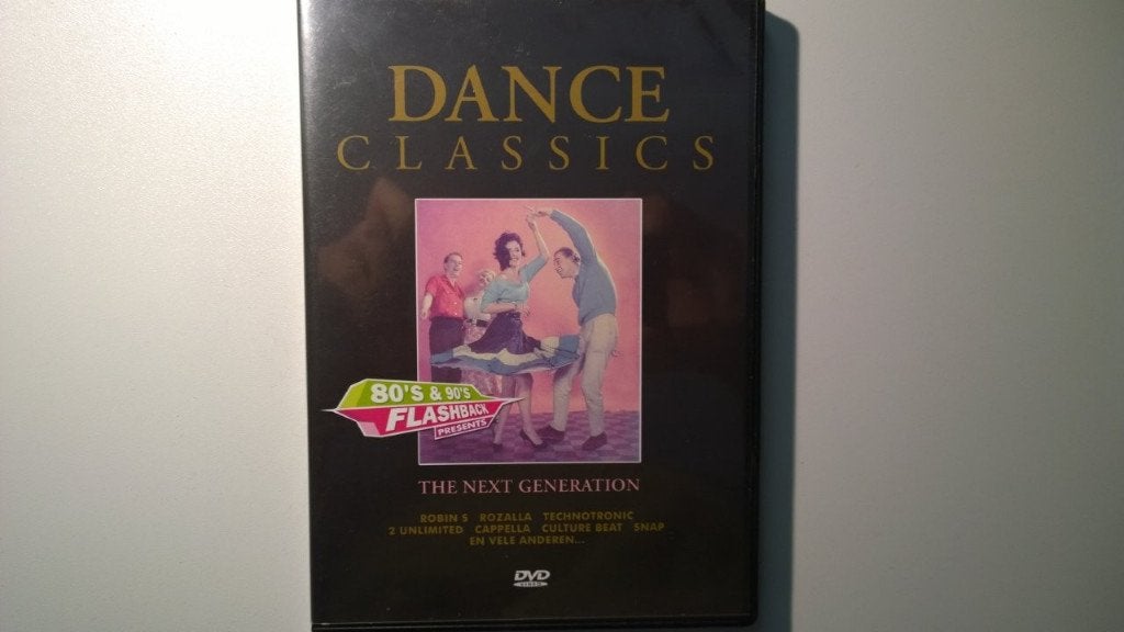 Dance Classics The Next Generation (DVD), Alle leeftijden, Ophalen of Verzenden, Zo goed als nieuw, Muziekvideo's