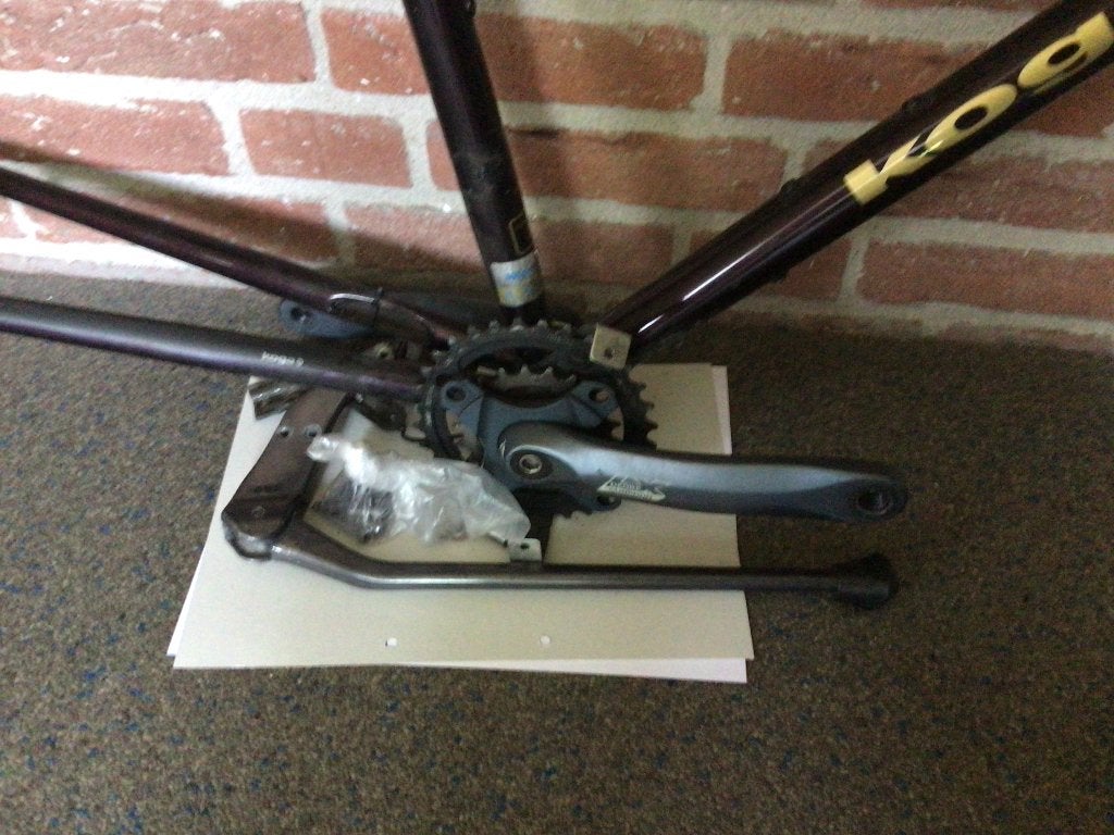 Koga Myata cranks en trapas, Ophalen, Gebruikt