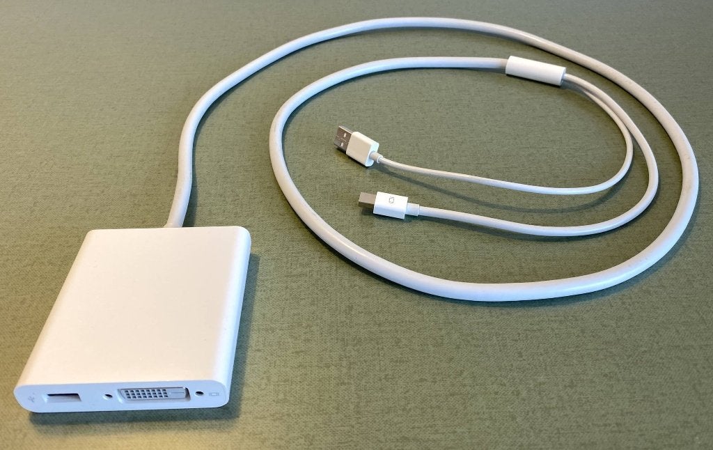 Dual Link DVI naar Mini Display Port adapter Apple, Computers en Software, Ophalen, Zo goed als nieuw, Overige typen, Onbekend