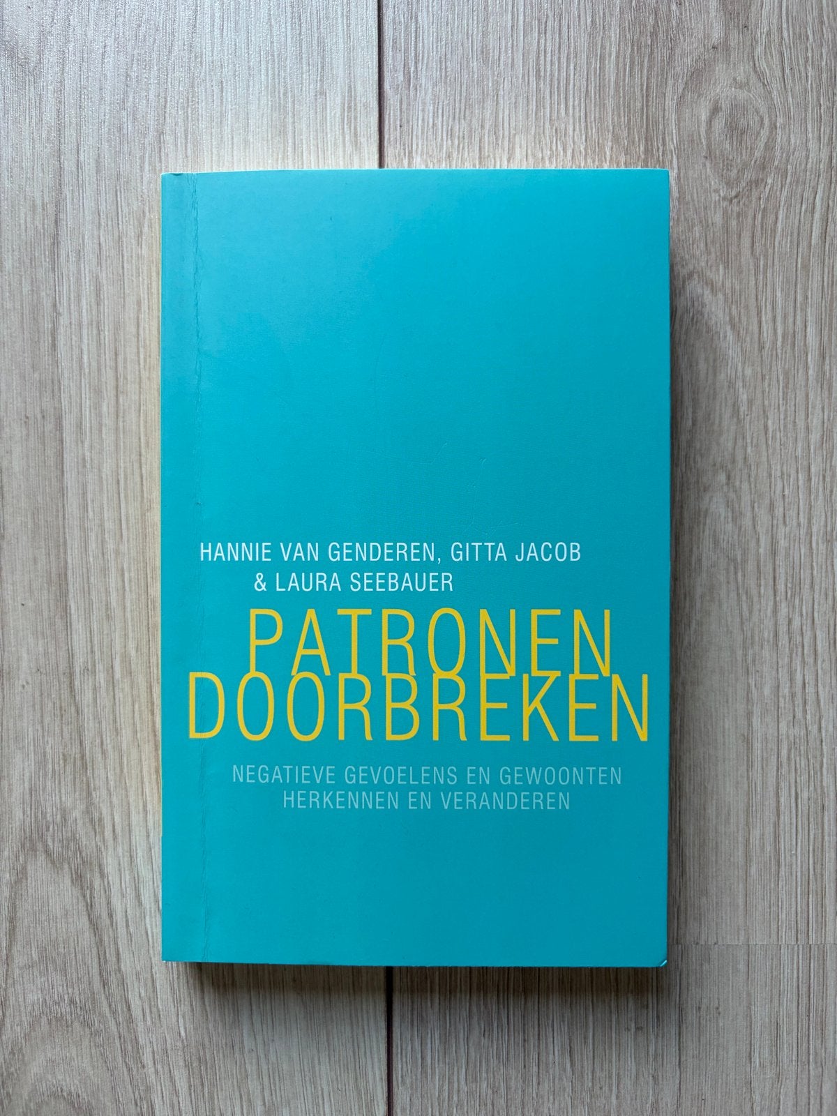 Patronen Doorbreken - H. van Genderen, G. Jacob, L. Seebauer, Boeken, Ophalen of Verzenden, Zo goed als nieuw, Klinische psychologie