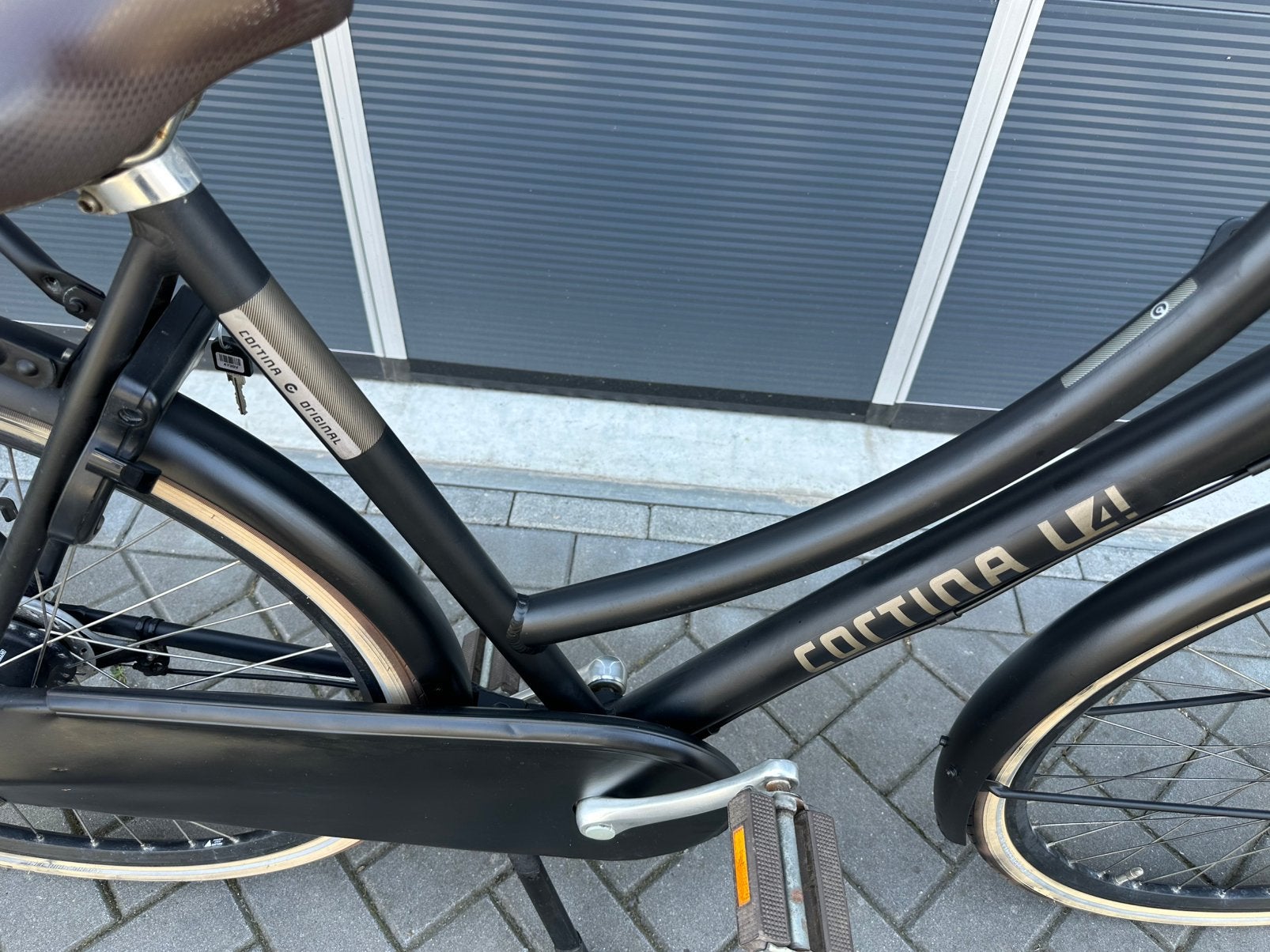 Cortina u4 28 inch 57 cm 7 V matzwart, Fietsen en Brommers, Ophalen of Verzenden, Trommelrem