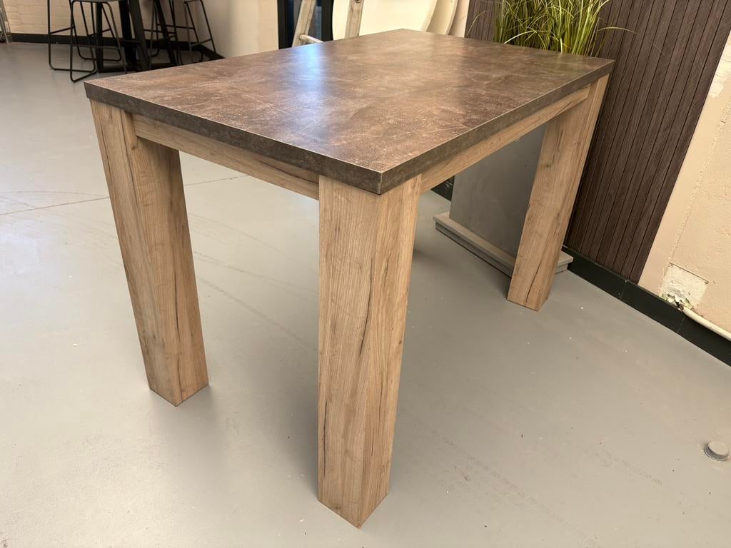Bartafel / hoge eettafel, Ophalen, Gebruikt, 100 tot 150 cm, 50 tot 100 cm