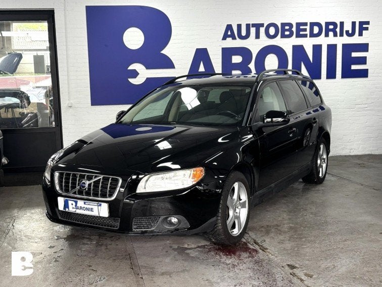 Volvo V70 2.5T Kinetic automaat, Stof, Zwart, 93 €/maand, Euro 4