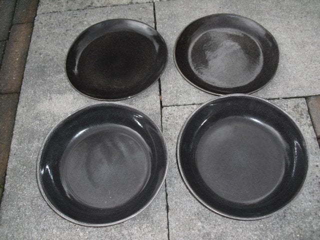 TE KOOP 5 AARDEWERK ONTBIJT EN 10 SOEP/PASTA BORDEN, Ophalen, Zo goed als nieuw, Bord(en), Overige stijlen