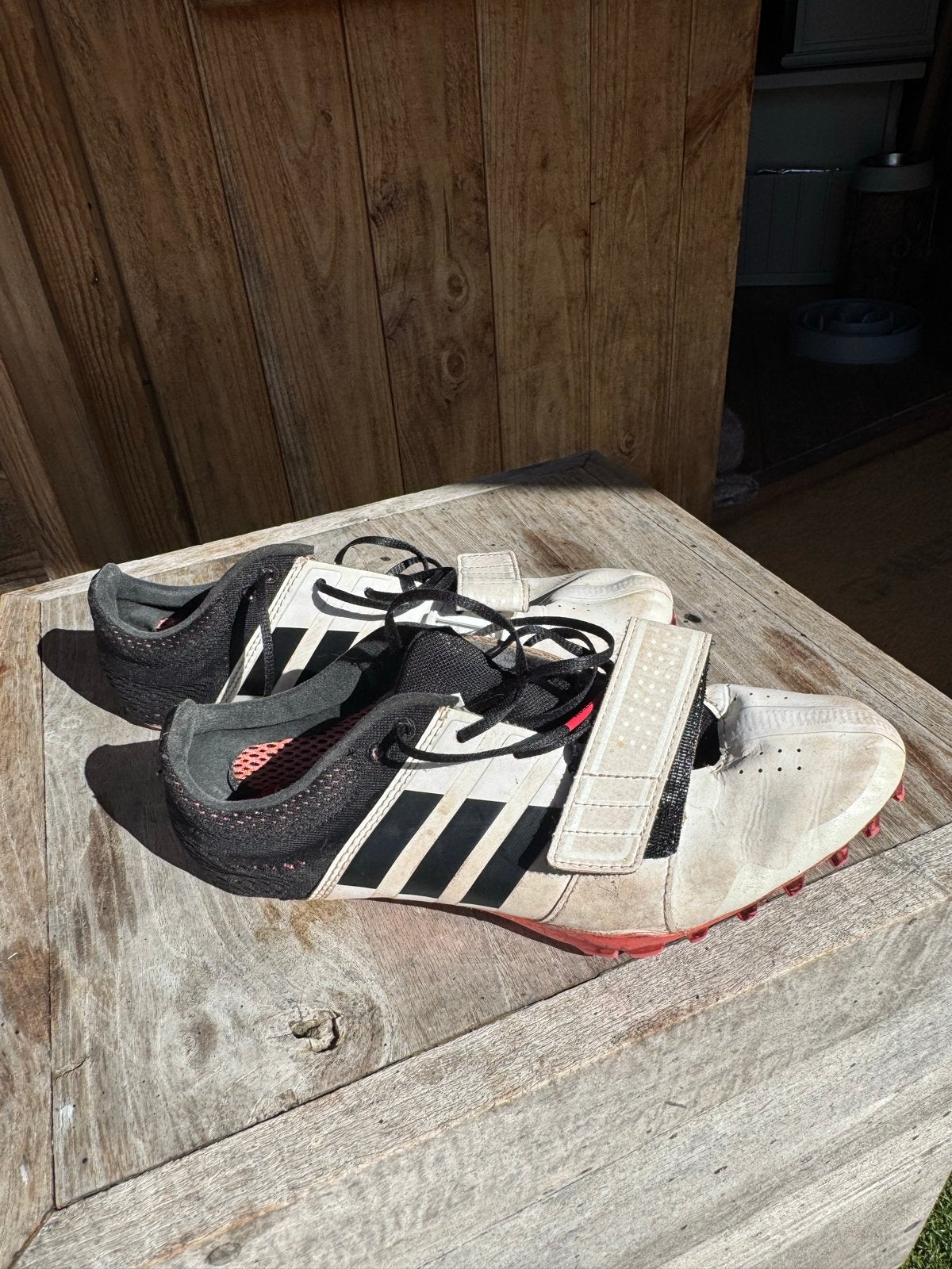 Adidas Spikes - sprintspikes voor atletiek - 40 2/3, Adidas, Gebruikt, Ophalen of Verzenden, Spikes