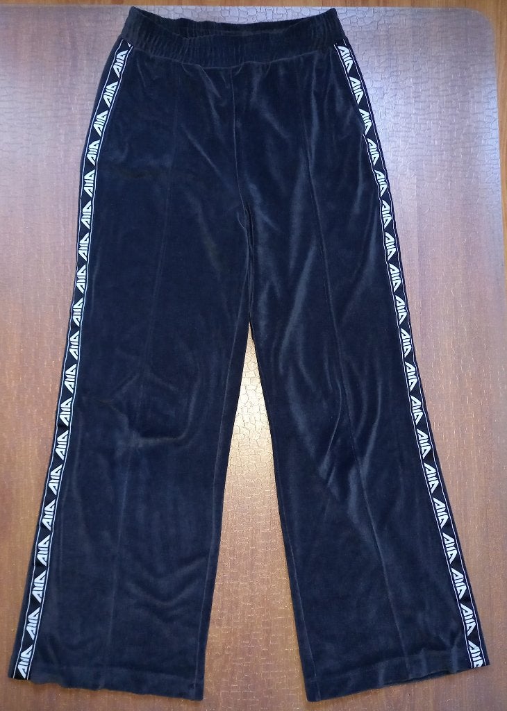 ZGAN!! Wijde grijze velours broek van de H&M maat M, Maat 38/40 (M), H&M, Ophalen of Verzenden, Zo goed als nieuw