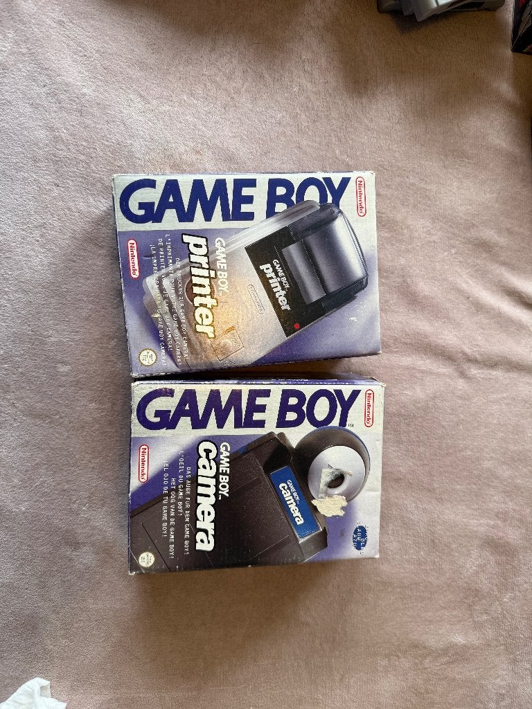 gameboy camera en printer in doos, 1 speler, Ophalen of Verzenden, Zo goed als nieuw, Vanaf 3 jaar