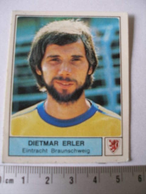 panini stickern fussball bundesliga 1979 Dietmar Erler nr 66, Verzenden, Zo goed als nieuw, Sport