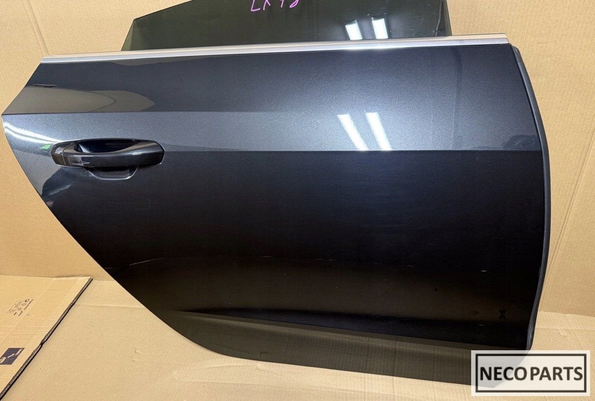 AUDI A7 S7 4K8 C8 PORTIER DEUR ACHTER RECHTS LX7J ORIGINEEL, Gebruikt, -, Achter, -