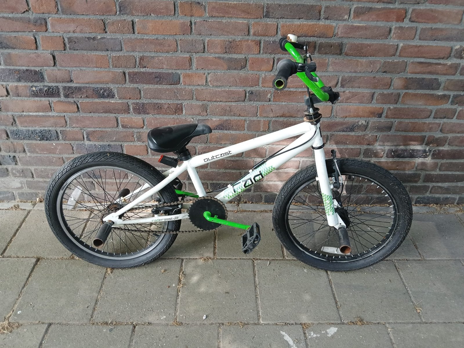 TE KOOP BMX FIETS, Fietsen en Brommers, Ophalen, Gebruikt, Aluminium, Voetsteunen