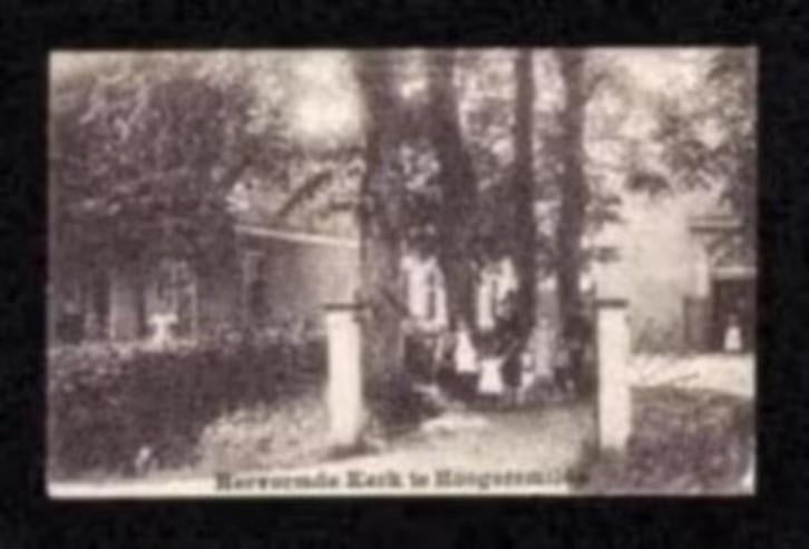 Hoogersmilde Hervormde Kerk Volk., Verzamelen, Ansichtkaarten | Nederland, Ophalen of Verzenden, Voor 1920, Ongelopen, Drenthe