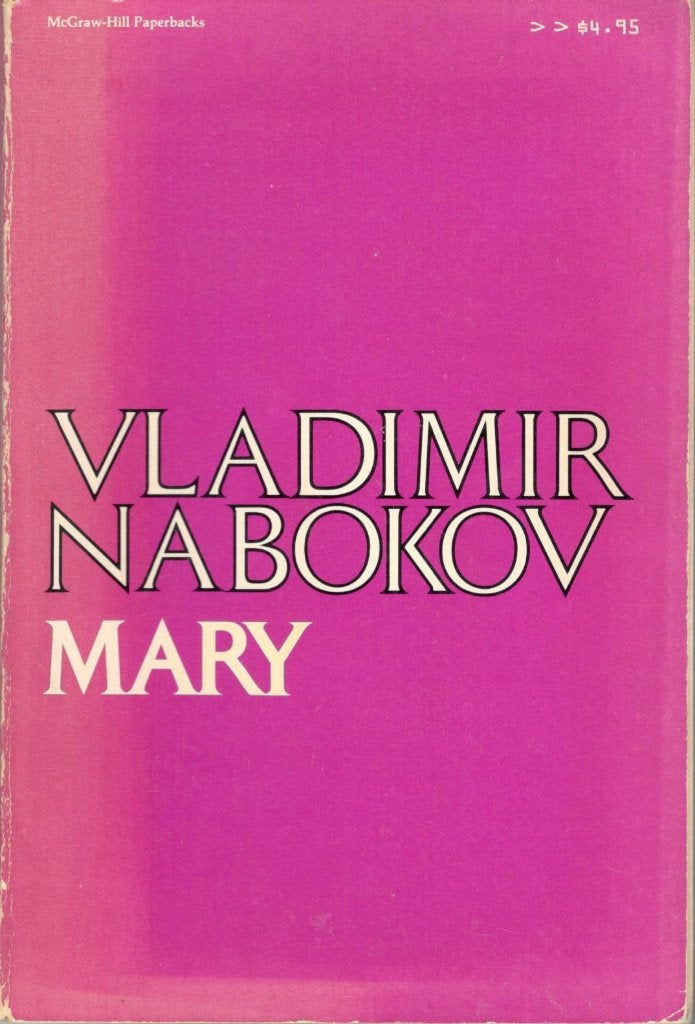 Vladimir Nabokov - MARY / engelstalig., Ophalen of Verzenden, Gelezen