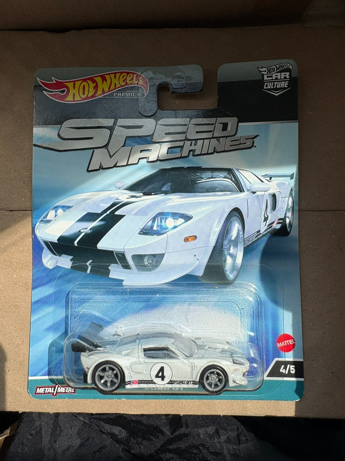 Hot Wheels Premium Ford GT, Ophalen of Verzenden, Zo goed als nieuw, Auto