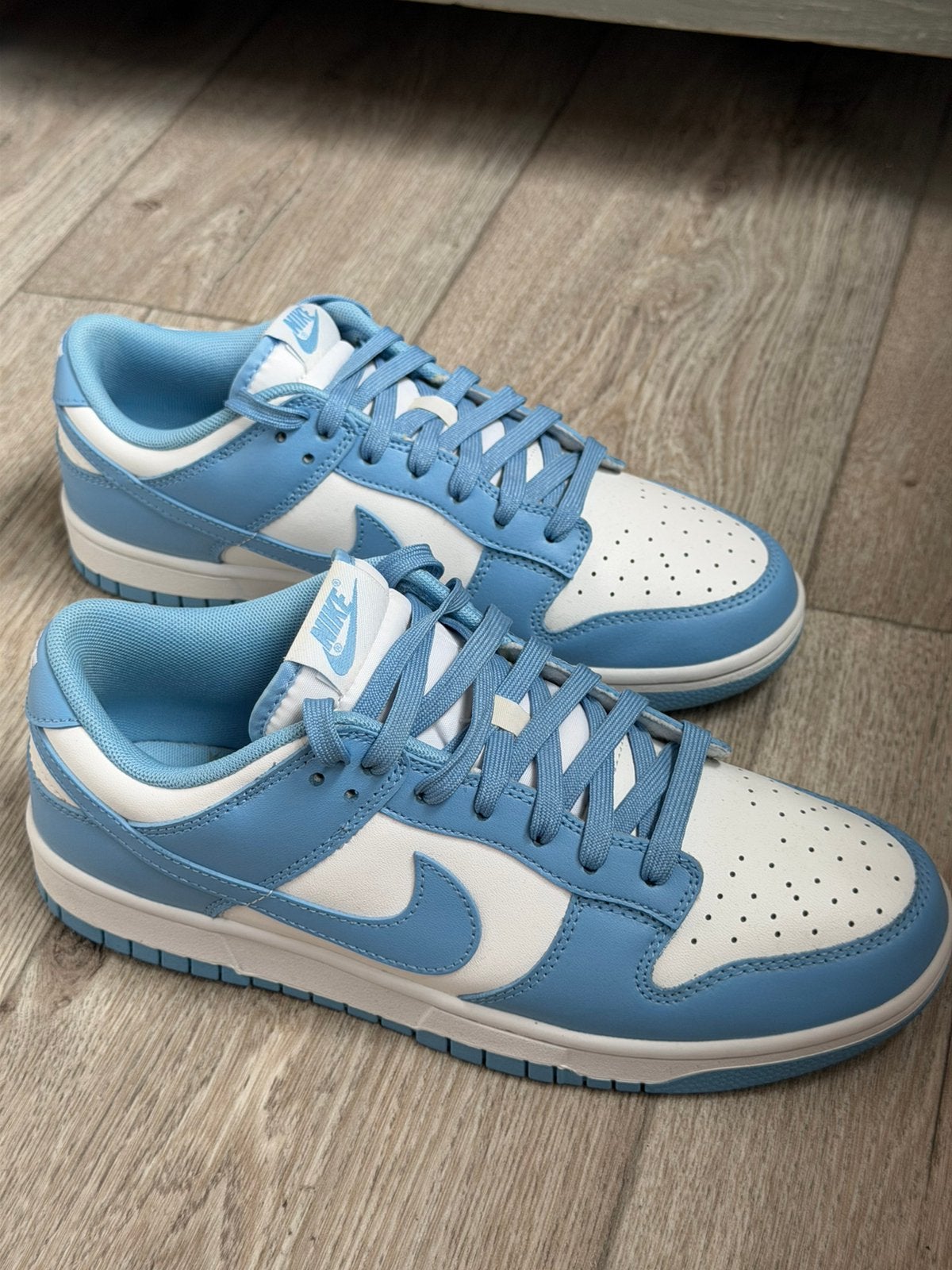 Nike Dunks Low University Blue maat 43, Blauw, Ophalen of Verzenden, Sneakers of Gympen, Zo goed als nieuw