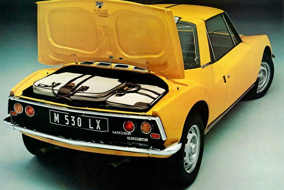 Matra 530 embleem - jaren 70, Ophalen, Gebruikt, Auto's