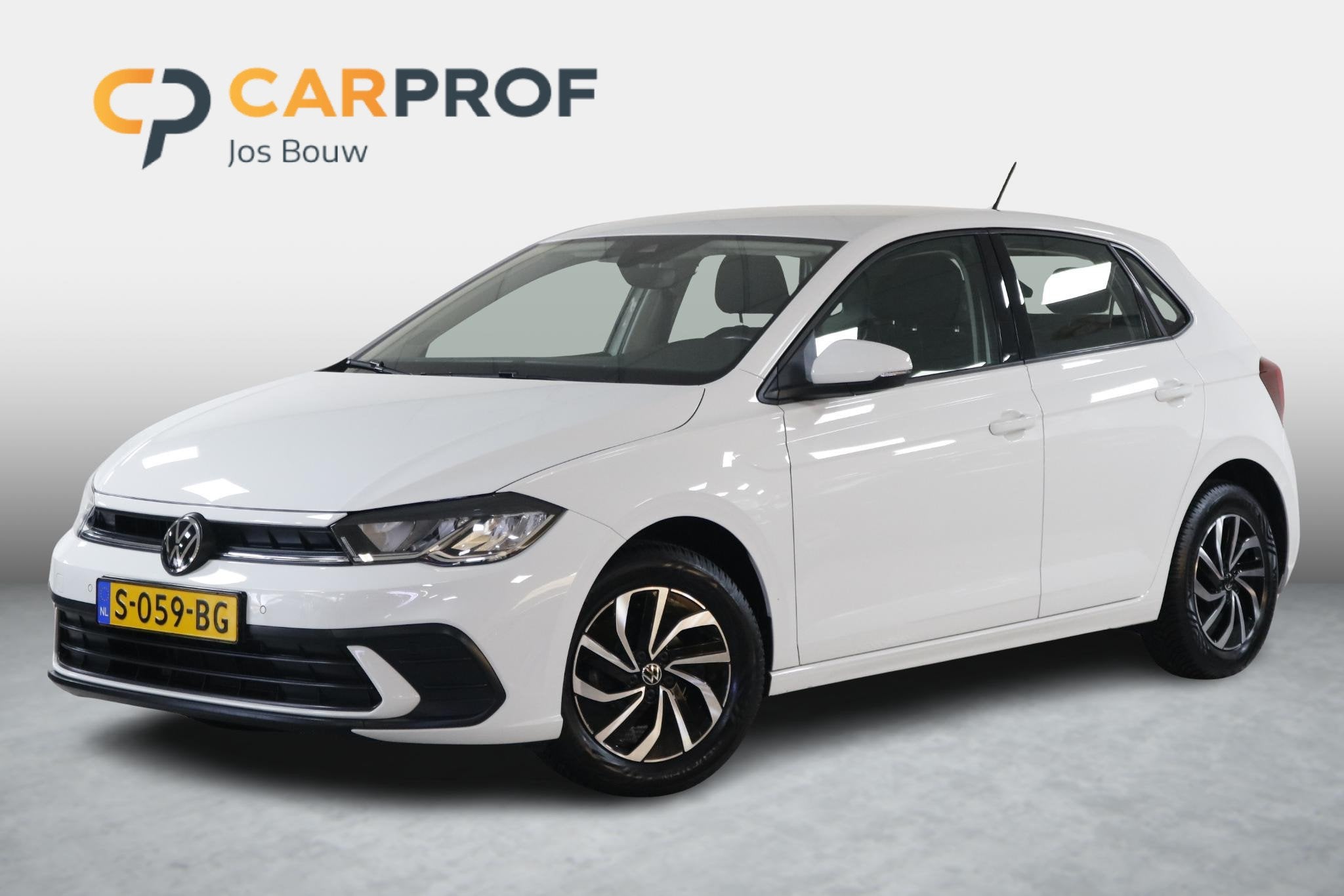 Volkswagen Polo 1.0 TSI Life Airco | All-Seasons | Wireless, Auto's, Stof, Gebruikt, Origineel Nederlands, Bedrijf